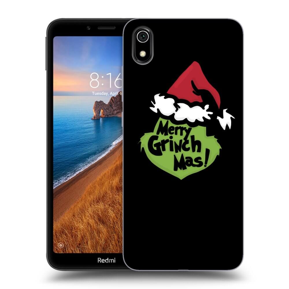 Silikonski črni Ovitek Za Xiaomi Redmi 7A - Grinch 2