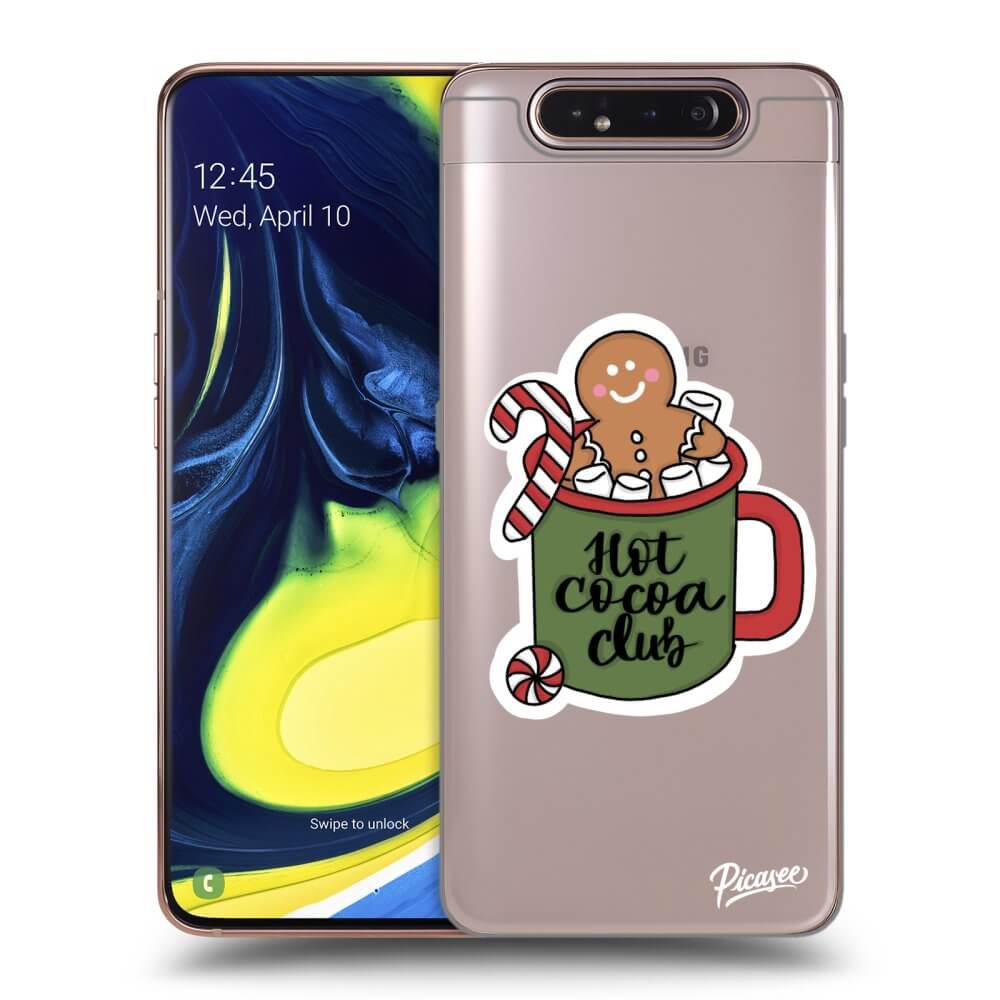 Silikonski Prozorni Ovitek Za Samsung Galaxy A80 A805F - Hot Cocoa Club