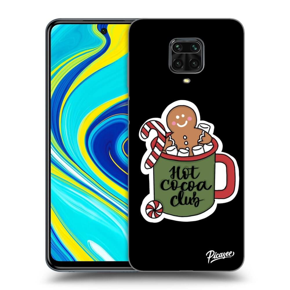 Silikonski črni Ovitek Za Xiaomi Redmi Note 9 Pro - Hot Cocoa Club