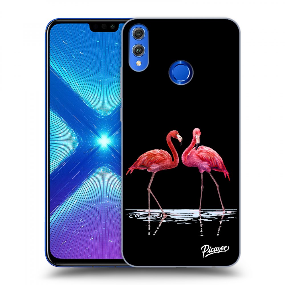 ULTIMATE CASE Za Honor 8X - Flamingos Couple